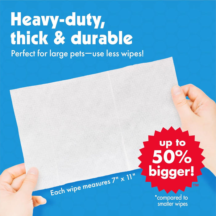 Petkin Big N' Thick Petwipes