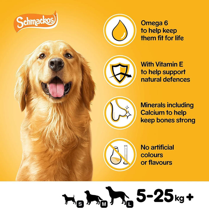 Pedigree Schmackos - Dog Treats Meat Variety