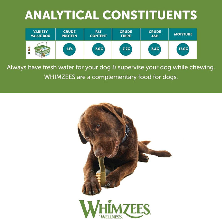 Whimzees Natural Dental Dog Chew Long lasting