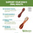 Whimzees Natural Dental Dog Chew Long lasting