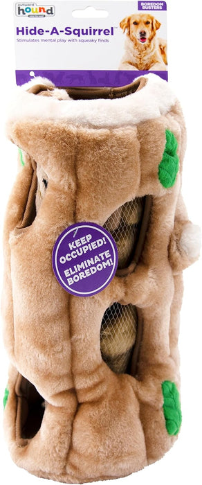 Outward Hound Hide A Squirrel Plush Dog Toy Puzzle