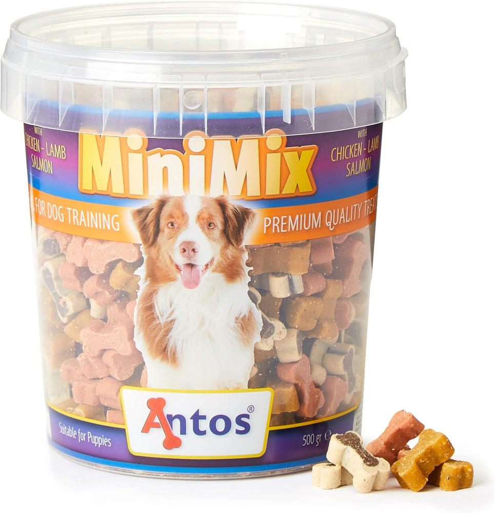 Antos Mini Bones Mixed Bone Shaped Dog Treat