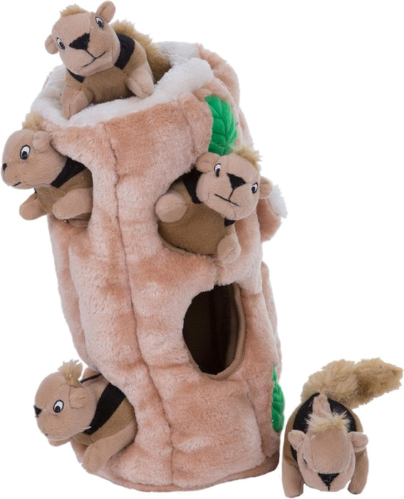 Outward Hound Hide A Squirrel Plush Dog Toy Puzzle