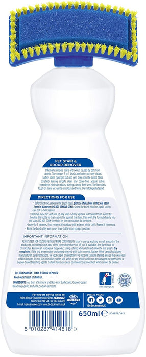 Dr. Beckmann Pet Stain and Odour Remover
