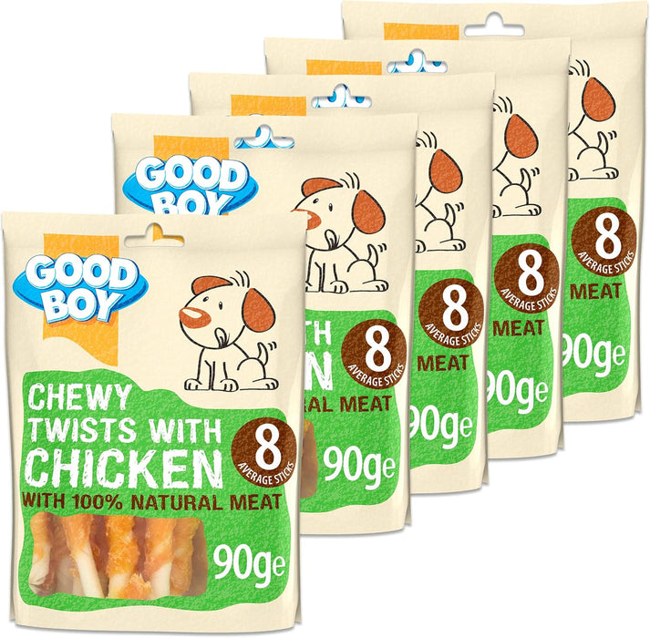 ARM Chewy Twists with Chicken 450g Treats Healthy Dog